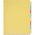 Avery Dennison Avery Recycled Write-On Tab Divider, 8.5"x11", 8 Tabs, 24 Sets, Multicolor/Multicolor 11509